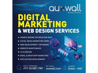 Web design Company in Dubai - Auxwall