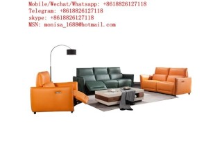 Italian Leather Sofa Italian Living Room Combination Sofa Space Capsule Electric Function Italian Light Luxury