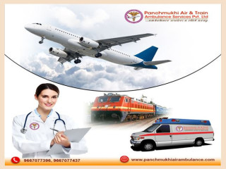 Panchmukhi Train Ambulance Services from Patna-Promptly Reach the Destination Hospital