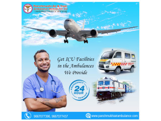 Avail of Panchmukhi Air and Train Ambulance Service in Kolkata for Immediate Patient Evacuation