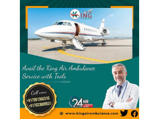 Hire Quick and Prime Shifting Air Ambulance Services in Chennai by King