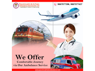 Get Panchmukhi Air and Train Ambulance Service in Bhopal for Up-to-date ICU Setup
