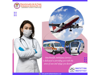 Avail of Panchmukhi Air and Train Ambulance in Varanasi for Hassle-free Patient Transportation