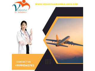 Avail of Advanced ICU Setup by Vedanta Air Ambulance Service in Ahmedabad