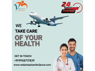 Get Hi-tech ICU Setup at Low Charges by Vedanta Air Ambulance Service in Amritsar