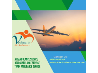 Use Vedanta Air Ambulance Service in Cooch Behar for Critical Patient Rehabilitation