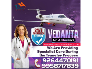 Avail of Vedanta Air Ambulance Service in Lucknow for Safe Patient Transfer
