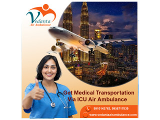 Choose The Top Air Ambulance Service in Surat with Health Care Team