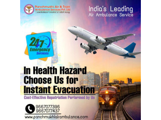 Get Hassle Free Patients Shifting by Panchmukhi Air Ambulance Service in Patna