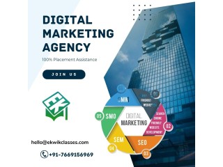 Ekwik Classes offers the Best Digital Marketing Courses in Patna at Affordable Fee with 100% Placement Assistant