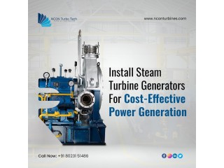 Industrial Steam Turbine Spare Parts Supplier in India - Nconturbines