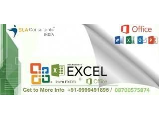 Best Advanced Excel Certification in Delhi, Laxmi Nagar, with 100% Job, Summer Offer '23
